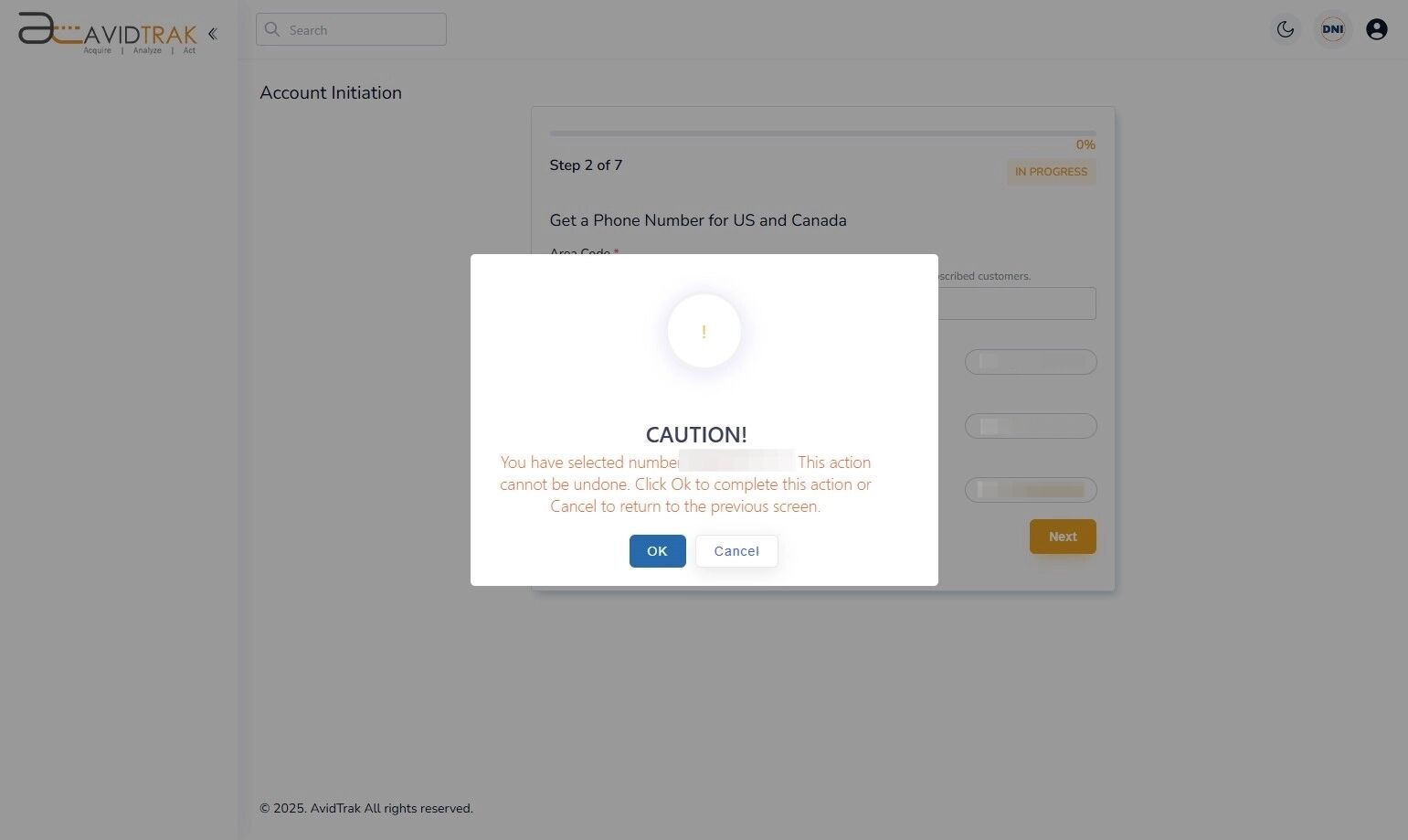 AvidTrak Free Trial Account