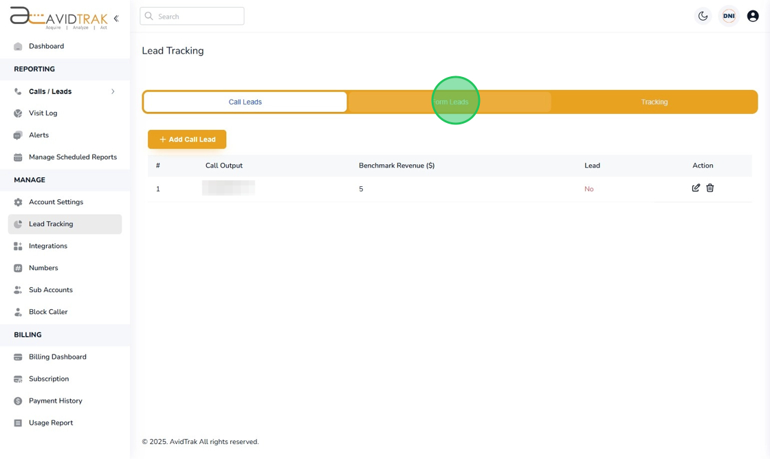 Form Tracking Manual
