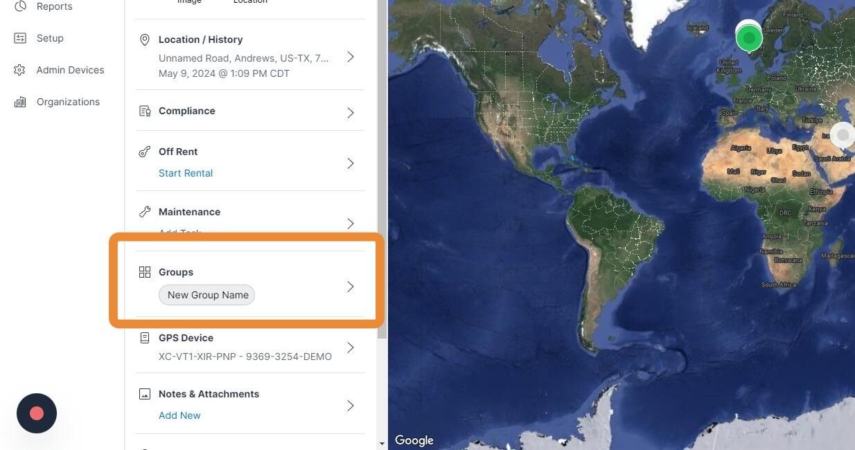 Groups - Creating Groups and Adding Assets – Geoforce Track & Trace