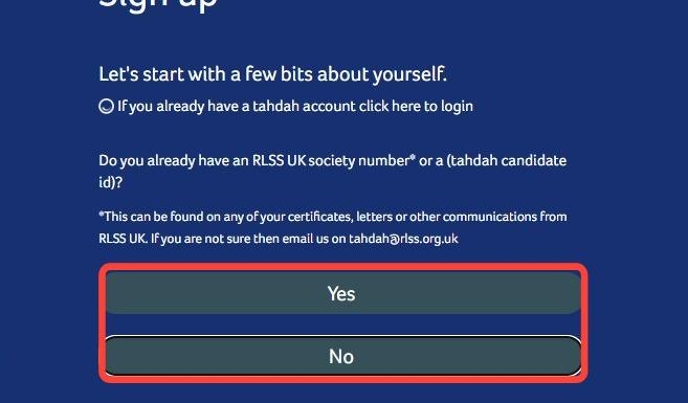 How to Activate your RLSS UK Account