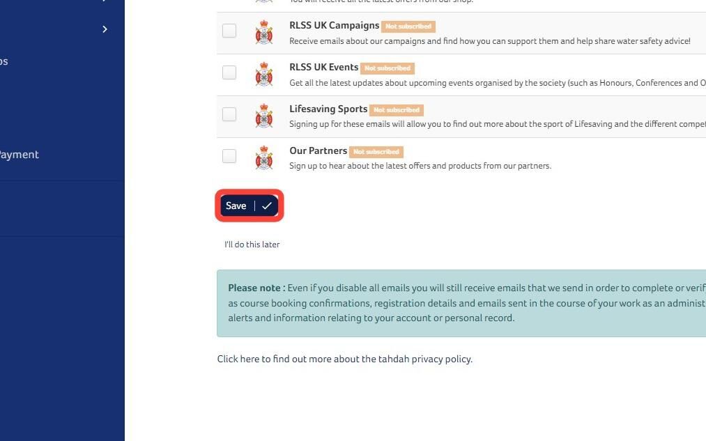 How to Set your Email Subscription Preferences