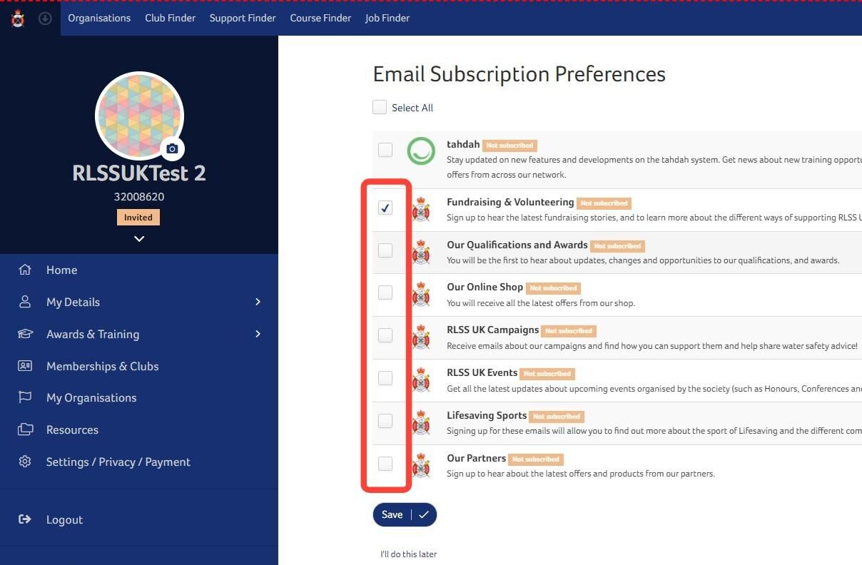 How to Set your Email Subscription Preferences