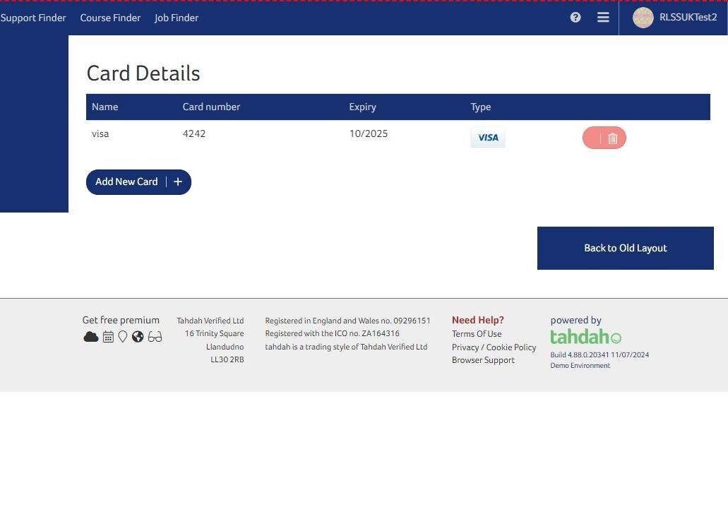 How to Add Payment Cards