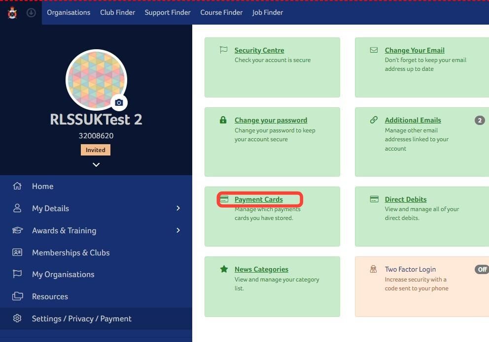 How to Add Payment Cards