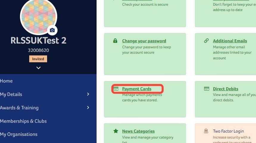How to Add Payment Cards