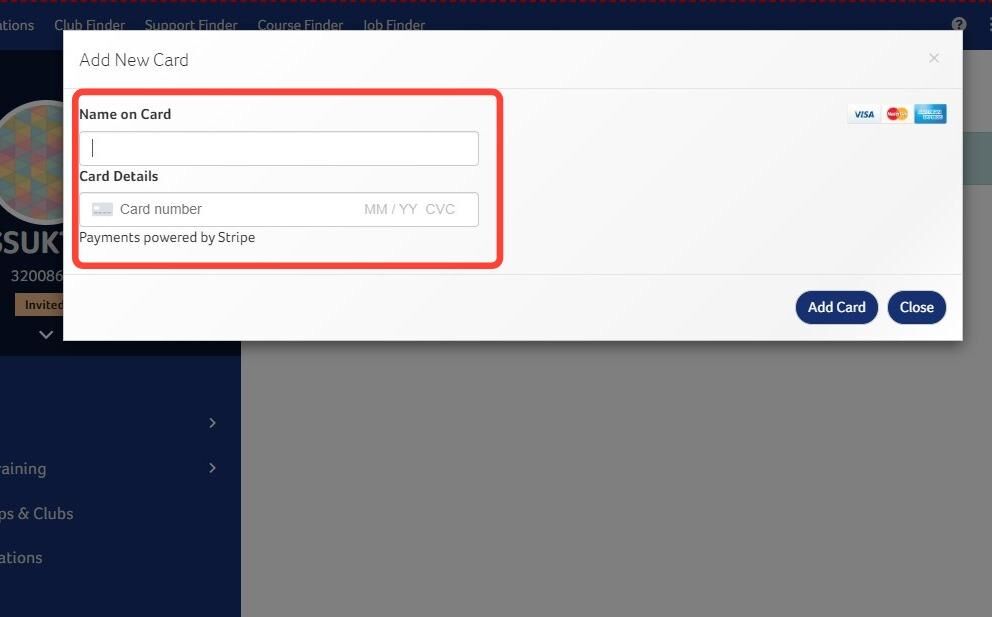How to Add Payment Cards