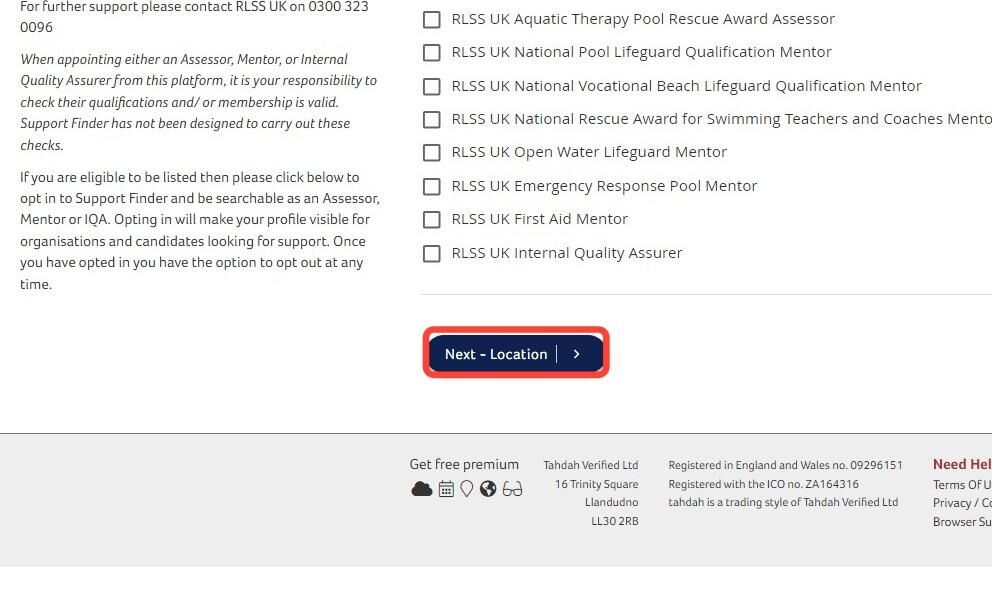 How to Search using Support Finder