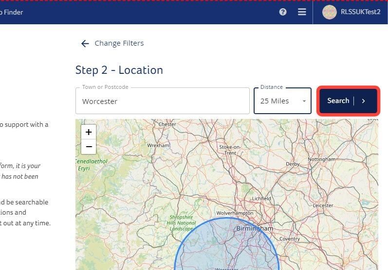 How to Search using Support Finder