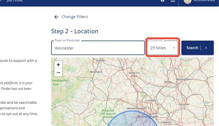 How to Search using Support Finder