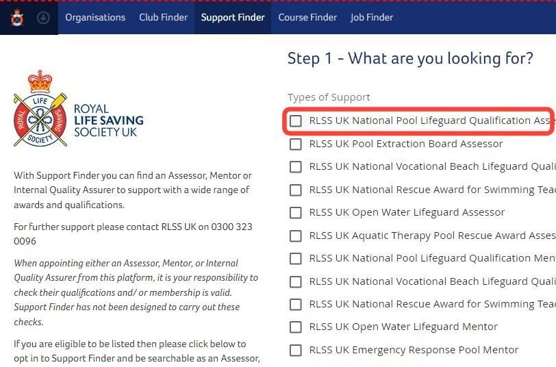 How to Search using Support Finder