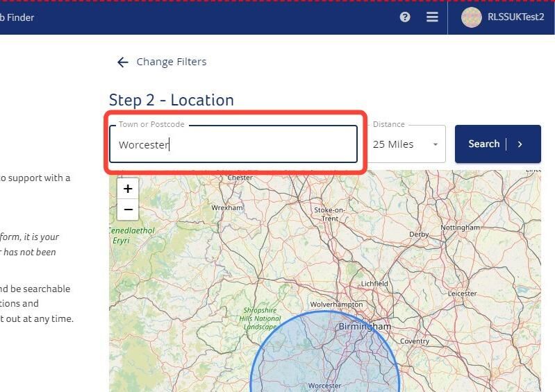 How to Search using Support Finder