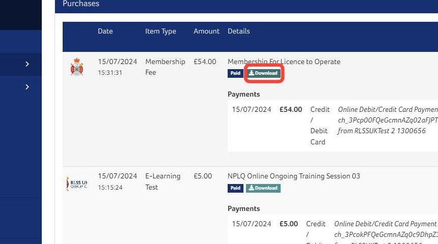 How to View Payment History