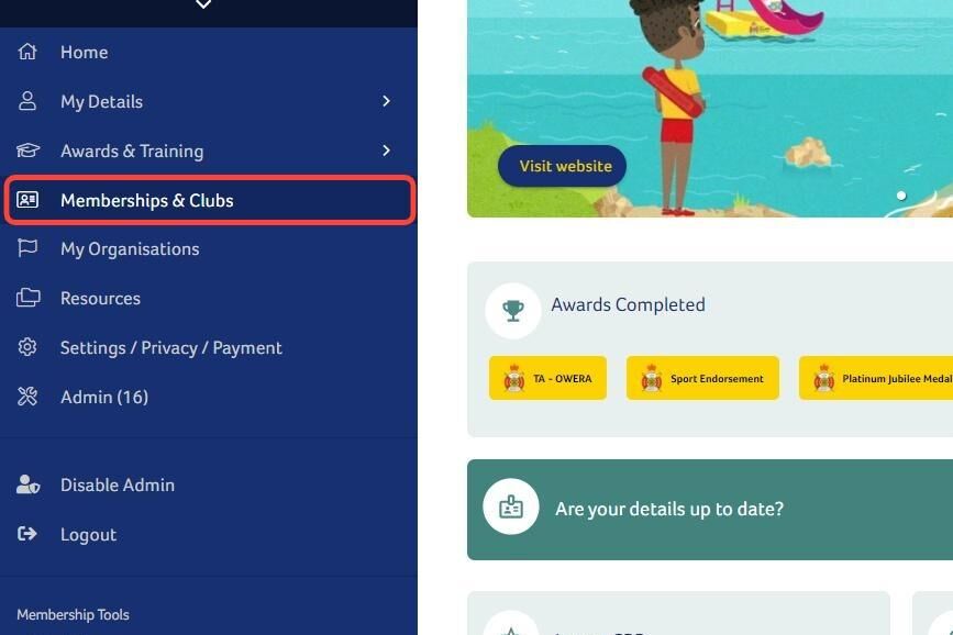 How to Renew your RLSS UK Membership