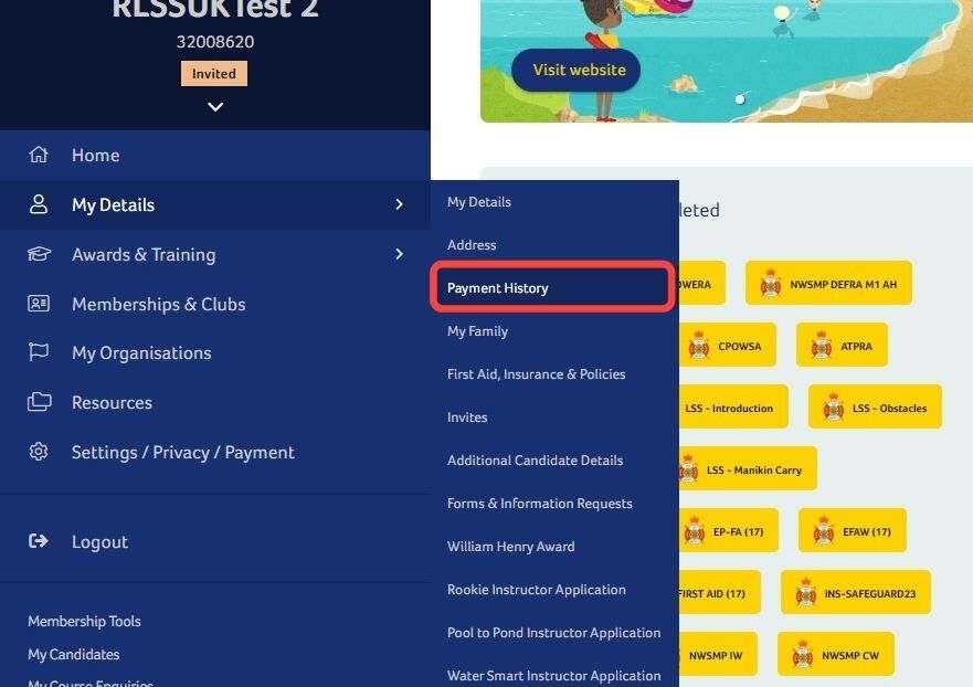 How to View Payment History