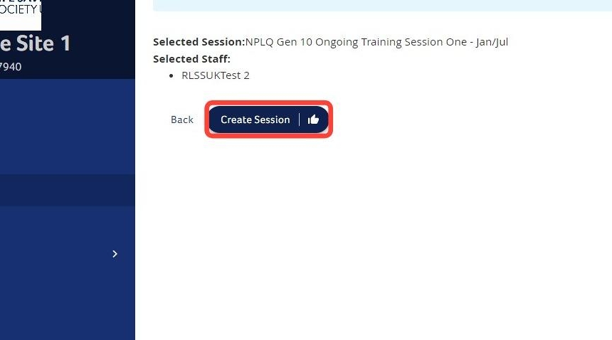 How to Create a Session