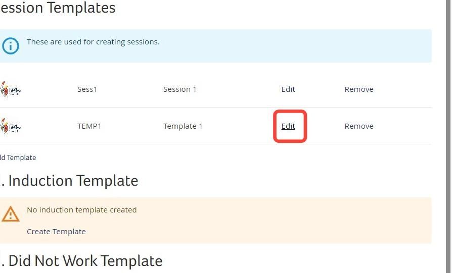 How to Create Bespoke Sessions