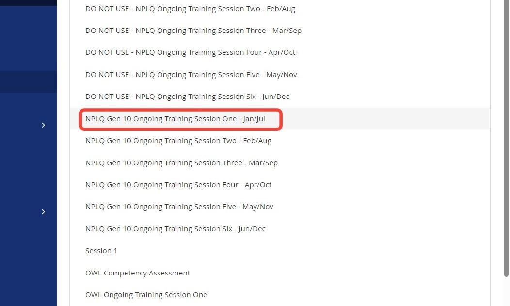 How to Create a Session