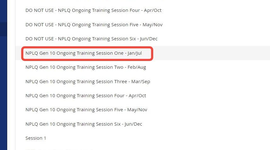 How to Create a Session