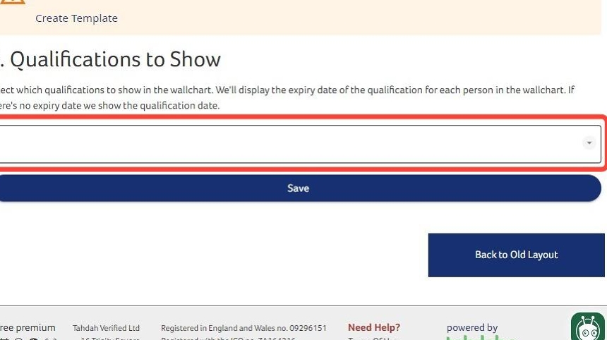 How to Customise the Wallchart