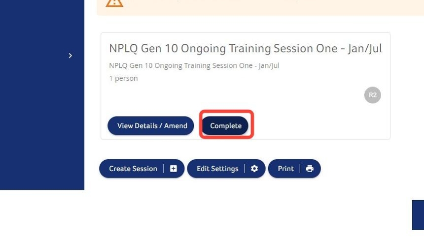 How to Reconcile a Session