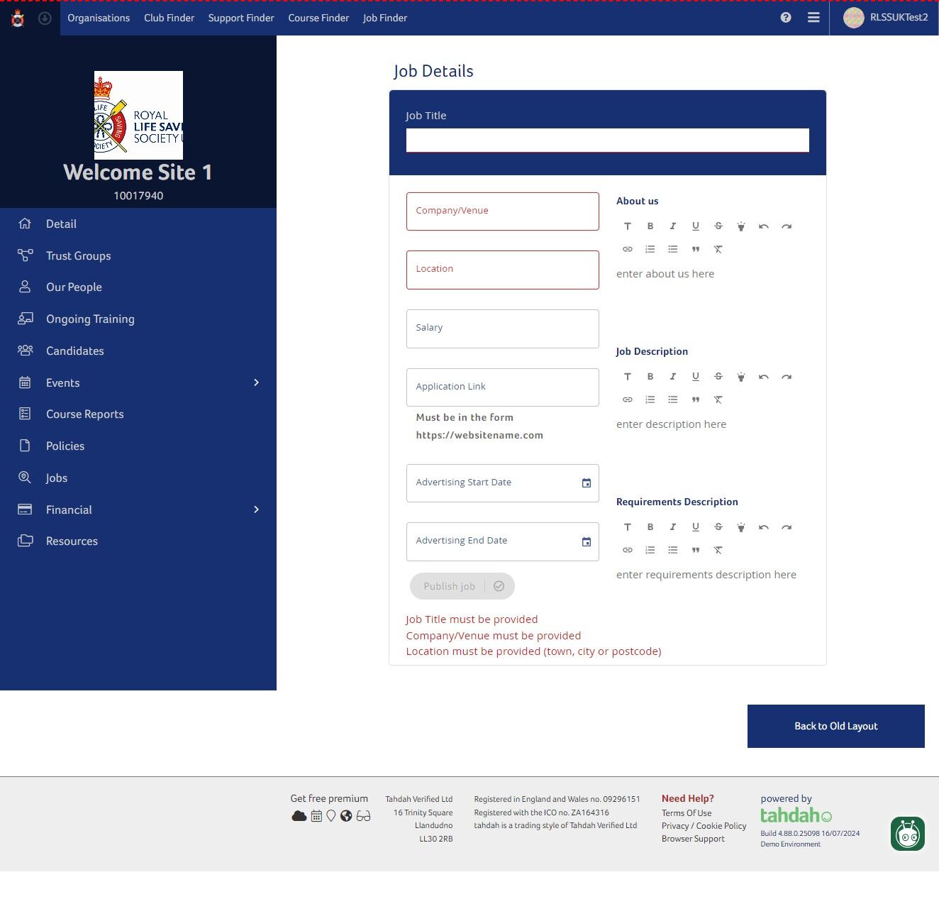 How to Create a Job Advertisement on Job Finder