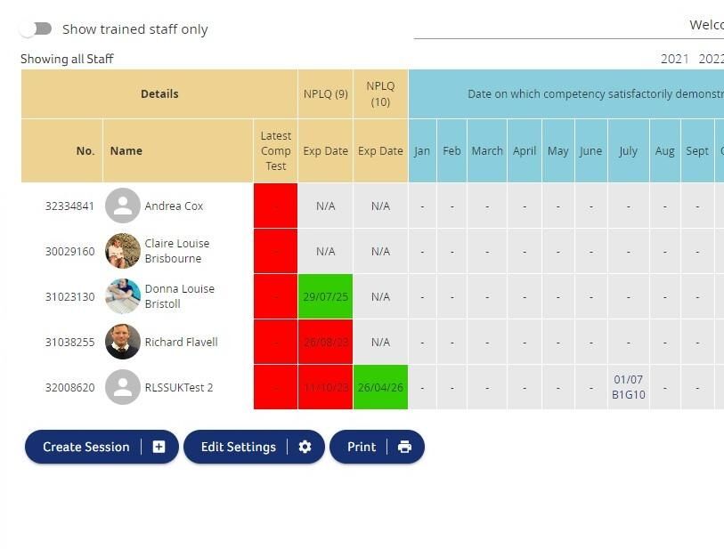 How to Customise the Wallchart