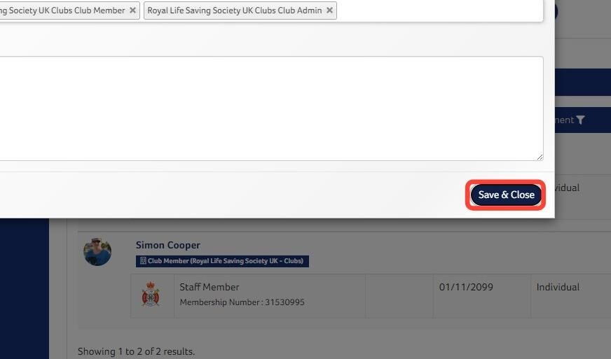 How to Change the Club Role of Individuals or Remove Individuals from your Club