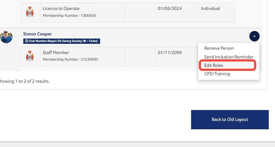 How to Change the Club Role of Individuals or Remove Individuals from your Club
