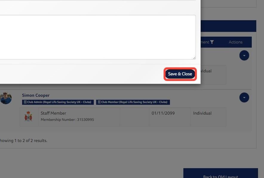 How to Change the Club Role of Individuals or Remove Individuals from your Club