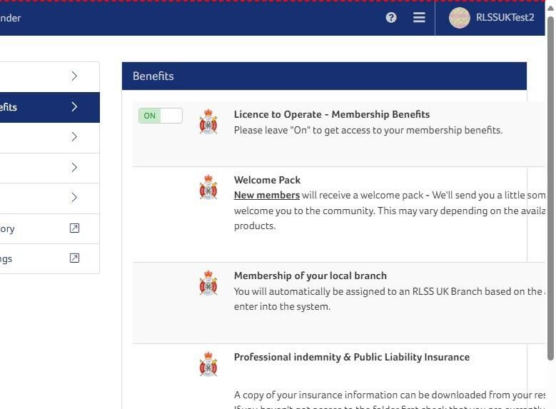 How to View your Membership Benefits
