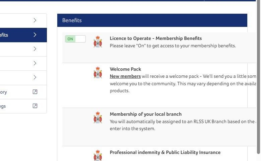 How to View your Membership Benefits