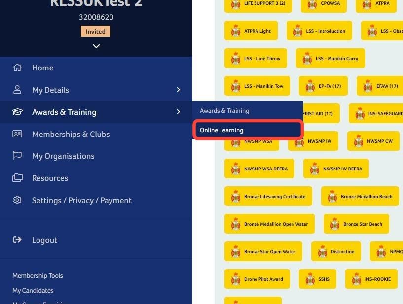 How to Access Online Learning