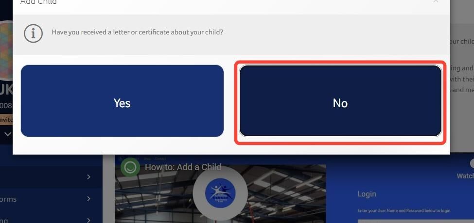 Creating an RLSS UK Account for Children