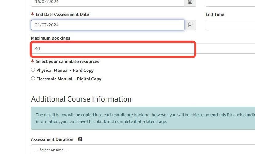 How to Register a Course