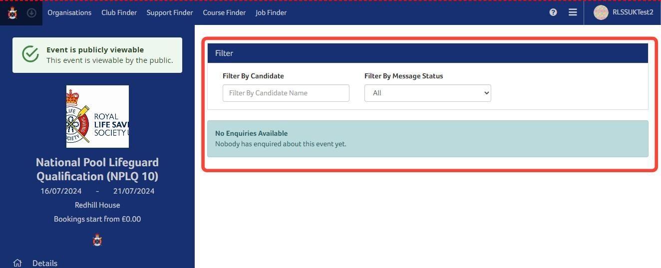 How to Receive and Manage Enquiries for Courses