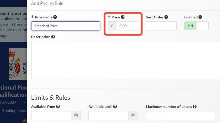 How to Set Pricing Rules for Courses