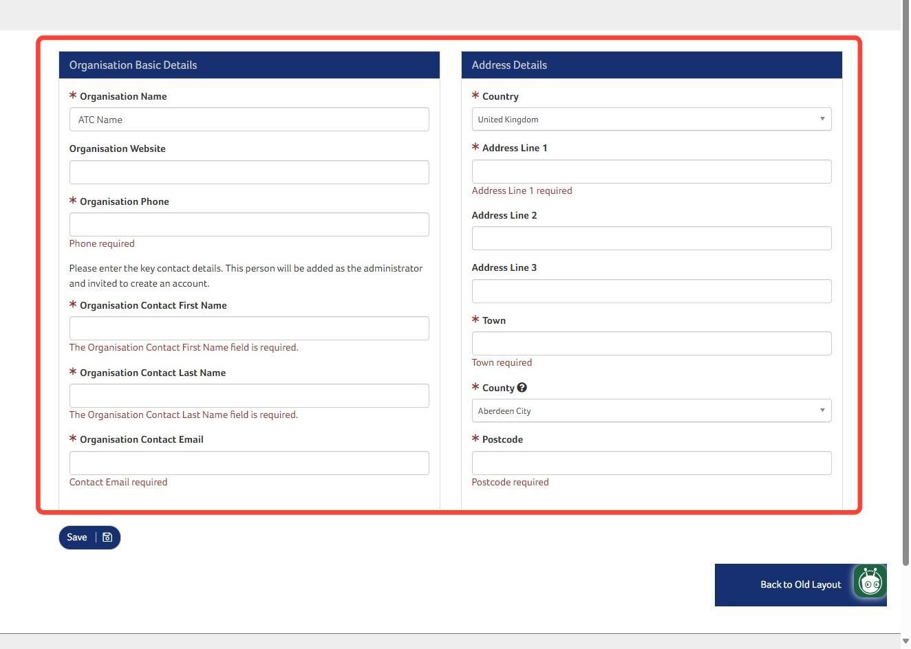 How to Add an Approved Training Centre or Provider (ATC or ATP)