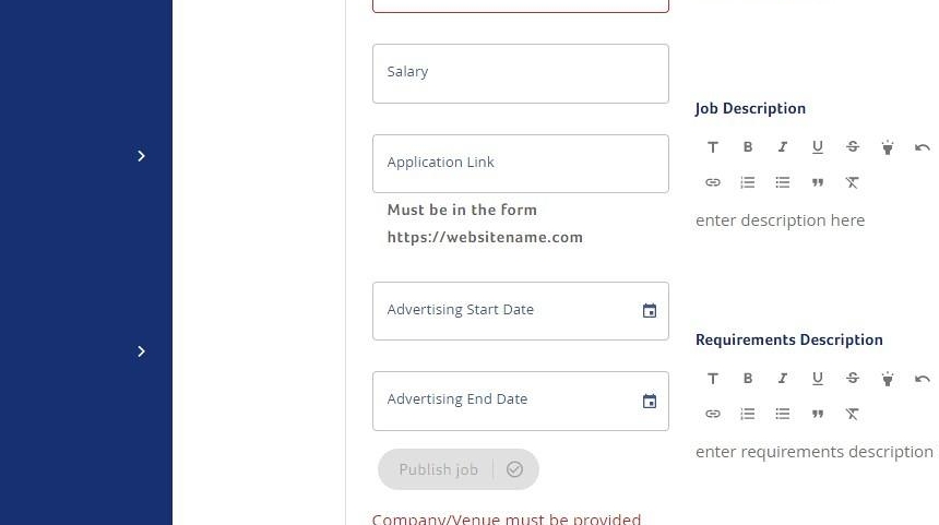 How to Create a Job Advertisement on Job Finder