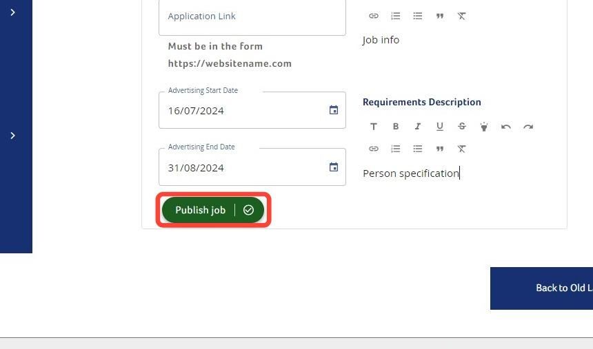 How to Create a Job Advertisement on Job Finder