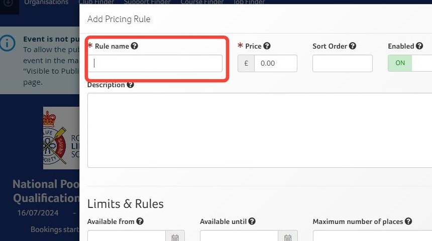 How to Set Pricing Rules for Courses