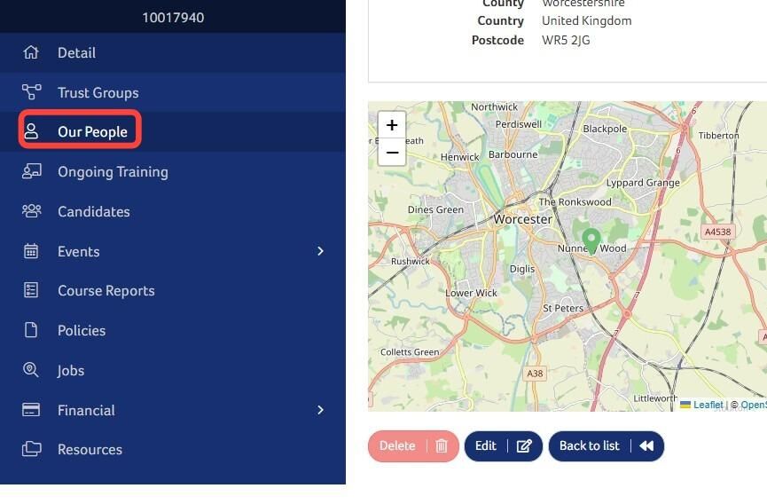 How to View my Staffs' Qualifications and CPDs