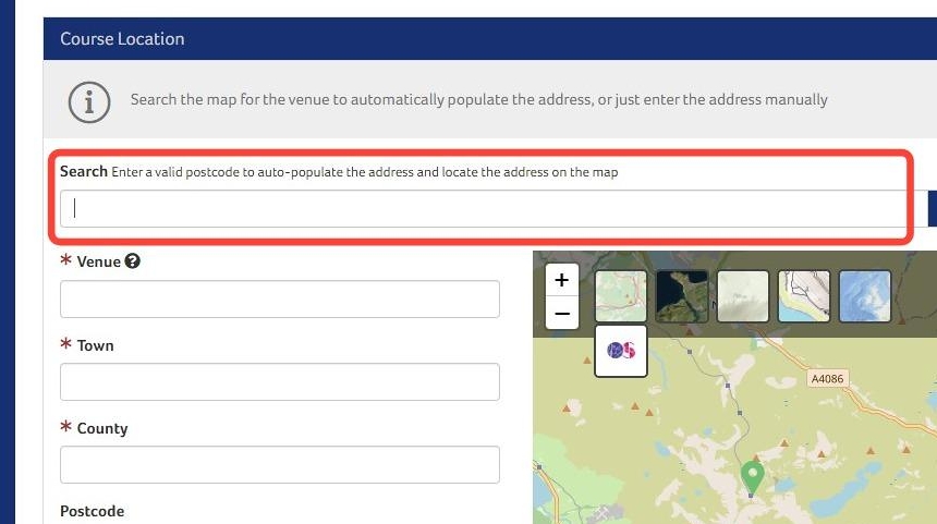 How to advertise a course