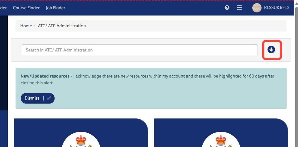 How to Access Approved Training Centre (ATC) / Provider (ATP) Resources