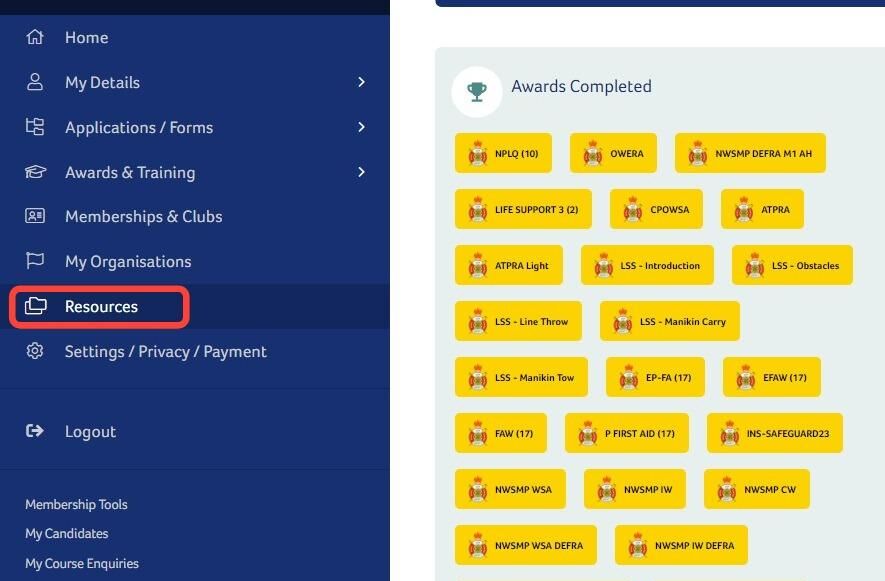 How to Access Approved Training Centre (ATC) / Provider (ATP) Resources