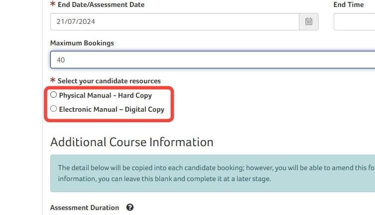 How to Register a Course