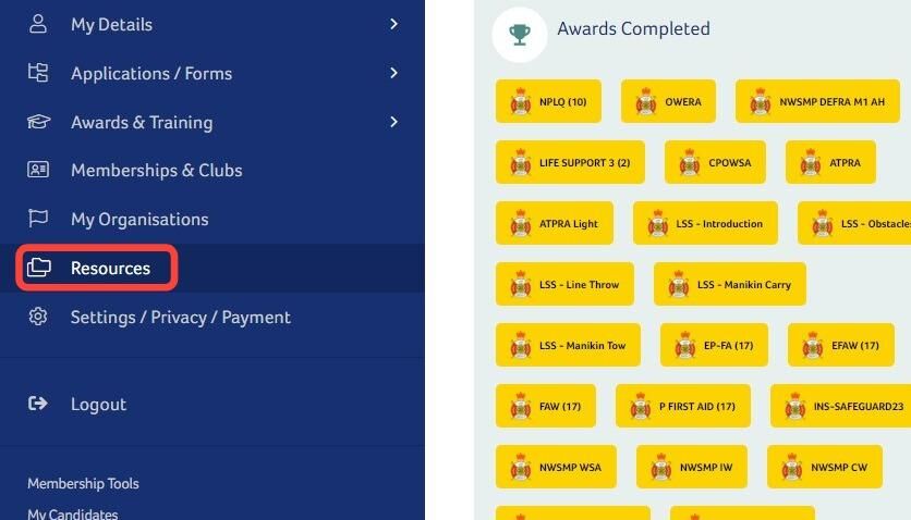 How to Access Resources for Training and Assessments