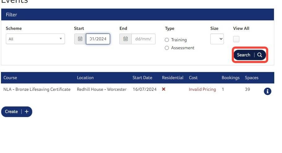 How to View Courses/Assessments (taken place at my Approved Training Centre (ATC)/ Provider (ATP))