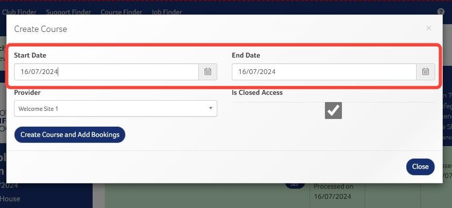 How to Delete a Course