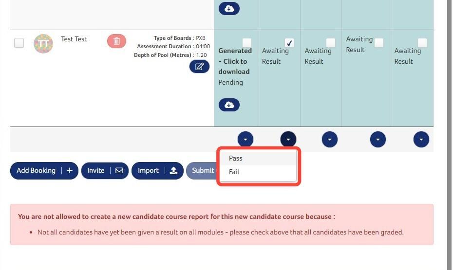 How to Enter and Submit Assessment Results