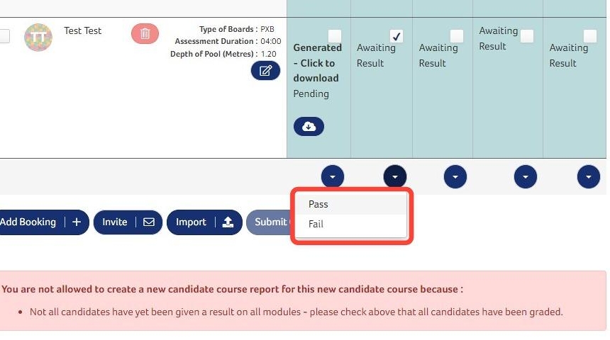 How to Enter and Submit Assessment Results